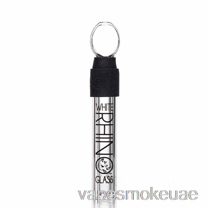 Vape Uae زجاج وحيد القرن الأبيض منزلق شفاف